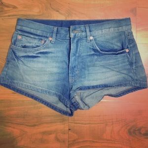 Urban Outfitters Blue Denim Shorts